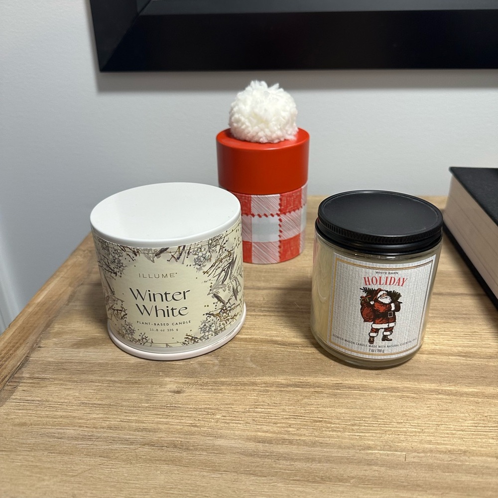 Scented candles